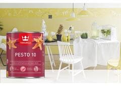 Tikkurila Pesto 10 Стойкая универсальная матовая эмаль "База C"9L